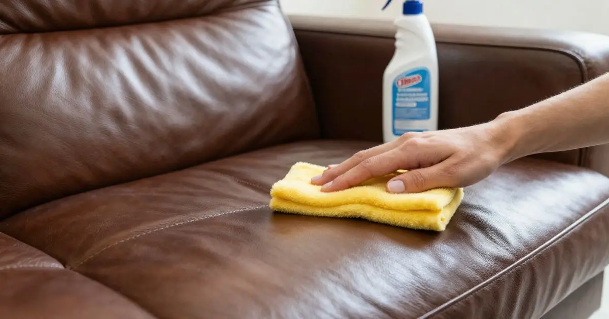 Leather Sofa Cleaning